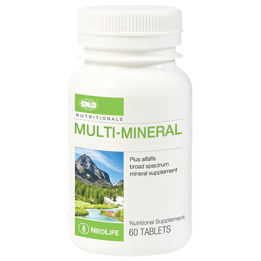 Multi-Mineral Plus Alfalfa – 60 Tablets (Single)