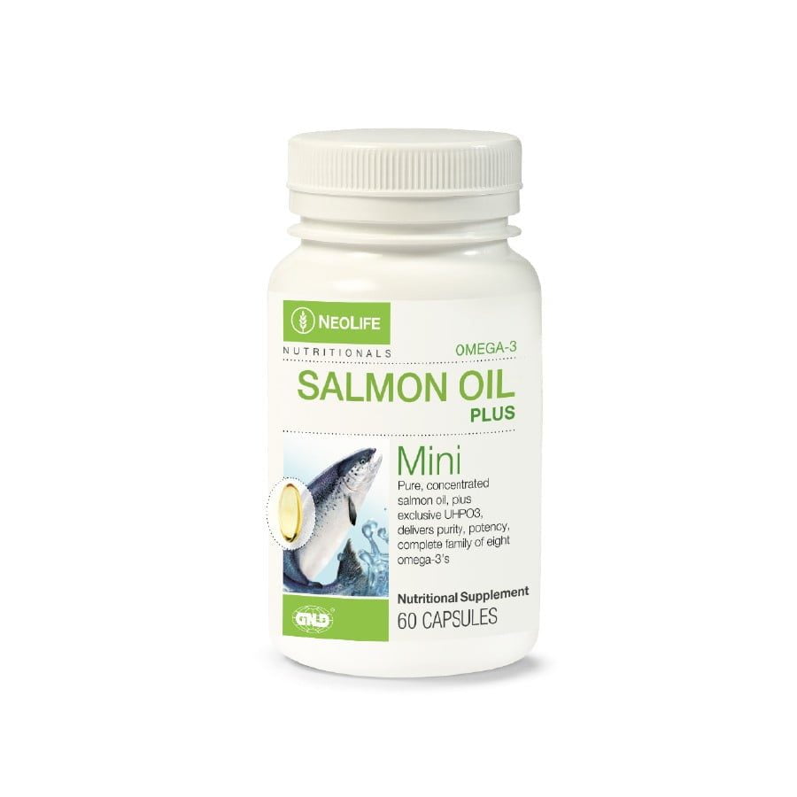 Omega-3 Salmon Oil Plus – 60 Capsules